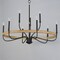 Maxim Lighting Franklin 9-Light Chandelier 14449DWBK - alternate 2